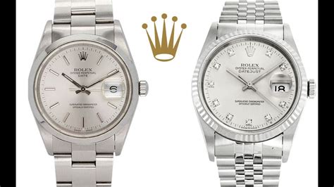 rolex oyster perpetual vs datejust|rolex oyster perpetual release date.